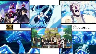 Black Clover: Noelle Silva & Black Bull vs. Edward Avalaché - Sword of the Wizard King - Full Fight.