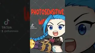 animated arcane Jinx shooting emote
