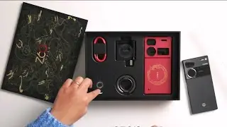 Nubia Z60 Ultra Year of the Dragon limited edition -Unboxing with Dragon Pattern