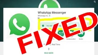 Your Device isn't Compatible With This Version Fixed/Problem Solved/Not Downloading/Can't Download