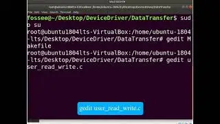 Data Transfer between User and Kernel Space-English
