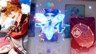 A failed attempt of Childe Vaporize deck, but it succeeded?! Genshin Impact TCG