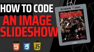 How to make an image slideshow in HTML, CSS and Javascript