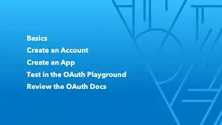 Getting Started with OAuth2 - Part One: Configuring and Testing Your Settings