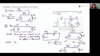 👍Thevenin Equivalent analysis for AC circuits💪