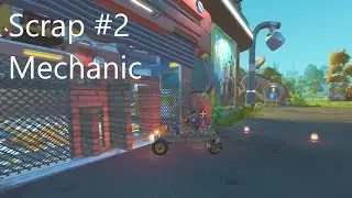 Прохождение Scrap mechanic #2 | Делаю гараж