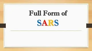 Full Form of SARS || Did You Know?
