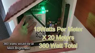 My Wled project using Dig-Quad and TM1814
