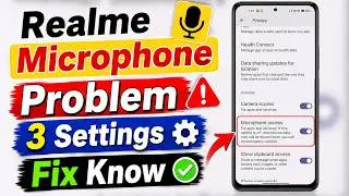 Realme Mobile Microphone Not Working ! Phone ka Mic काम नहीं कर रहा !Realme MIC Problem 