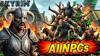 I Broke Skyrim Using AI NPCs (It Was Wild!)