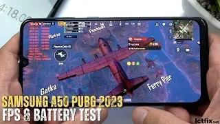 Samsung Galaxy A50 PUBG Gaming test 2023