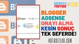 Blogger Adsense Onayı Alma Kesin Sonuç 2021 #12