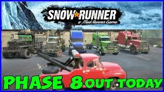 Snowrunner phase 8 or season 8 working on the maps