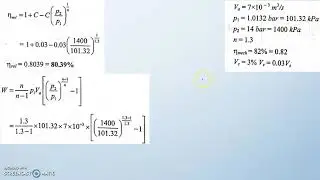 KTU- fluid Machinery- R Compressor - Problems 1