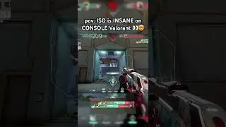 INSANE ACE with ISO on CONSOLE Valorant RANKED 👀🤯