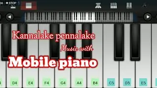 Kannazhaga music with mobile piano 🎹 Subscribe to more videos