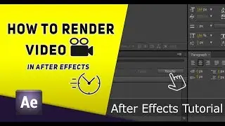 How To Render Video in After Effects - After Effects Tutorial Urdu/Hindi