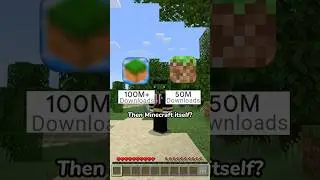 This Fake Minecraft Game Is More Popular Than The Original! #minecraft #shorts