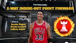 *NEW* RARE 2-WAY INSIDE-OUT POINT FORWARD BUILD IN NBA 2K24! SUPER RARE OVERPOWERED DEMIGOD NBA 2K24