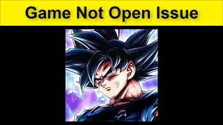 DRAGON BALL LEGENDS Game Not Open Problem
