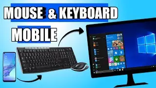 How To Use Mobile As Wireless Mouse And Keyboard | Turn Your Phone Into A Keyboard And Mouse?