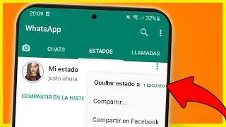 Cómo OCULTAR ESTADOS DE WHATSAPP A UNA PERSONA 2024