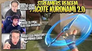 Streamers react to the Kuronami 2.0 pack and go crazy over the skin animations!