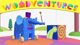 WOODVENTURES 🎪 FUNNY CIRCUS SHOW 🎪  Educational Cartoon Series for Preschoolers