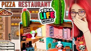 TOCA BOCA PIZZERIA 🍕 IN REAL LIFE ✂️ DIY Toca Life World