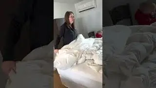 Making beds