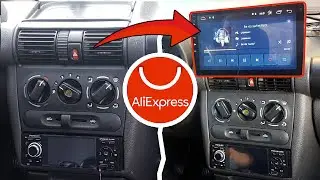 Corsa B - Montaż 10 calowego radia!!! Eunavi 2DIN 10inch INSTALATION
