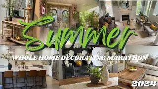 2024 SUMMER DECORATING MARATHON | SUMMER DECOR 2024 | SUMMER DECORATING IDEAS 2024