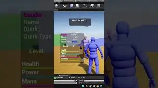 Dynamic character profile using Unreal Gameplay Ability System