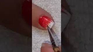 Gradient Red Nails Idea | EASY Sunset Nail Art Tutorial | #naildesign