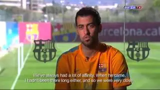 Sergio Busquets y Javi Martínez, cara a cara