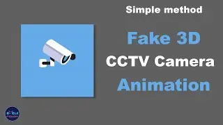 CCTV Camera Rotation Animation using After Effects|Tutorials|cycle animation