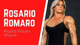 Rosario Romero Ripped Female Bodybuilder Muscle