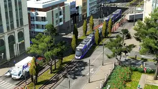 Super-Detailed Tram Network has to SAVE the City in Cities Skylines! | Coniferia 23