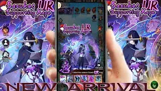 Temple Of Shadows New Limited-Time Summon Fantastic UR Ninja Sasuke: Supporting Kage🔥(Skill Demo)