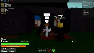 Roblox One Piece Bizarre Adventures Location of Sanji