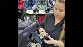 Anchor in an Isofix child car seat