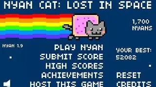 NYAN CAT lost in space :  КАКАЕМ РАДУГОЙ