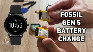 Fossil Gen 5 (Carlyle/Julianna) Battery Change | Smartwatch