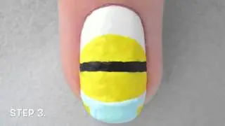 Minion Nail Art