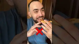 Как не нужно есть пиццу