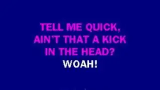 Karaoke - Dean Martin - Ain't That a Kick in the Head  (SRF KARAOKE)