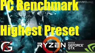 Warframe PC Benchmark Highest Preset/Ultra (Ryzen 3600x + GTX 1080)