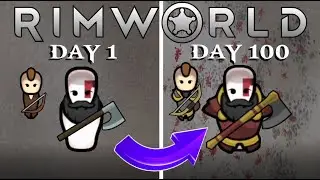 RimWorld 100 Days As The God Of War