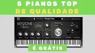 PIANO TOP GRÁTIS KEYZONE CLASSIC 1.0 | TESTADO E APROVADO  - PLUGINS QUE SÃO DE GRAÇA E TOP 