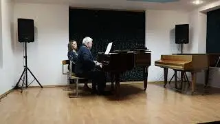 М Бурштин Пастораль  на тему Лизы Олейник a la Mozart et Schubert